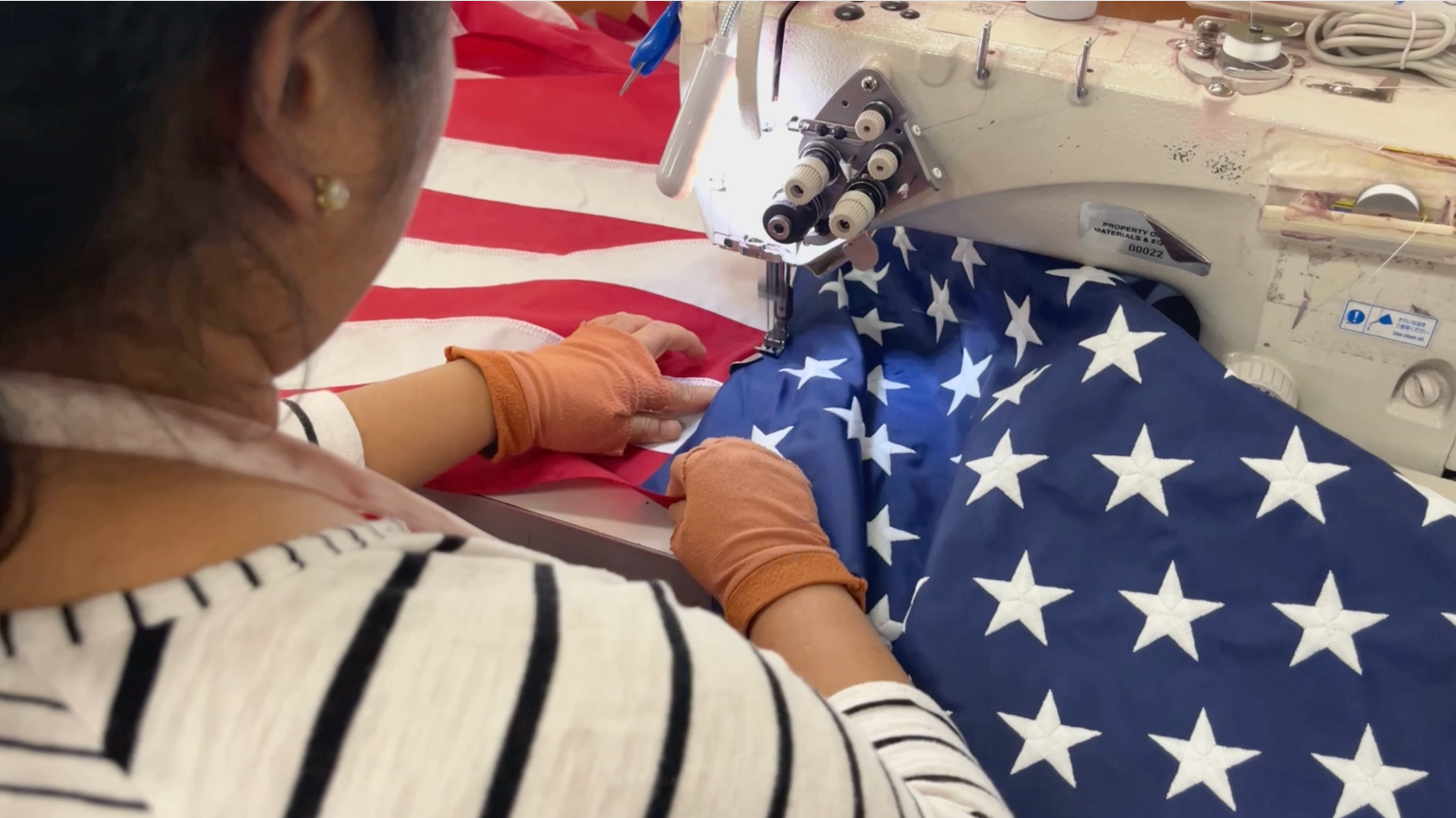 Sewn with pride: Flag factory gears up for 250th anniversary of nation